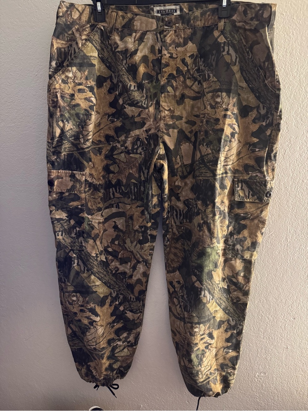 Vintage jerzees Men's Camo Cargo Pants